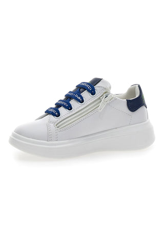 Balducci 3223 Weiße Freizeit-Sneaker mit blauen Details
