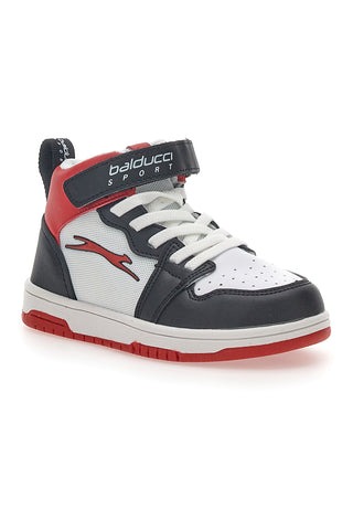 Weiß-blaue Sneakers Balducci 3291
