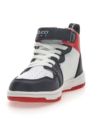 Weiß-blaue Sneakers Balducci 3291