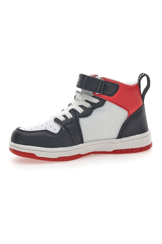Weiß-blaue Sneakers Balducci 3291