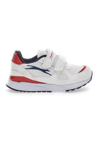 Sneakers Primi Passi Balducci 3350 bianche blu e rosse