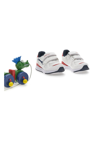 Sneakers Primi Passi Balducci 3350 bianche blu e rosse