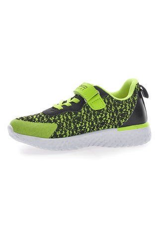Balducci 3250 Black Lime Sport-Sneaker aus Stoff