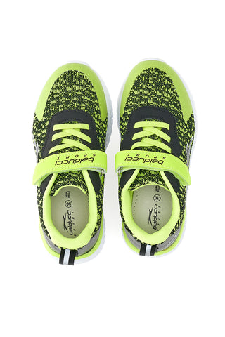 Balducci 3250 Black Lime Sport-Sneaker aus Stoff
