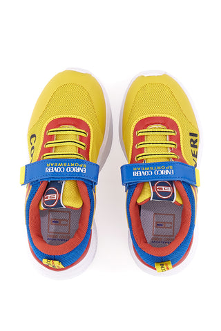 Coveri Roller Sport-Sneaker Cks214328 Gelb Blau Rot