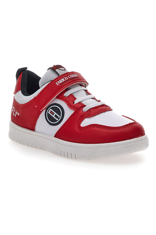 Rote Coveri Spartan-Sneaker
