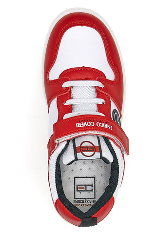 Rote Coveri Spartan-Sneaker