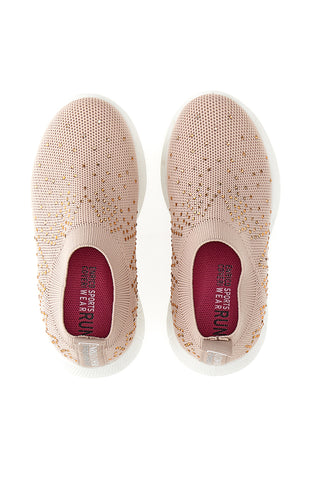 Socks shoes Coveri 218360 Rosa con strass