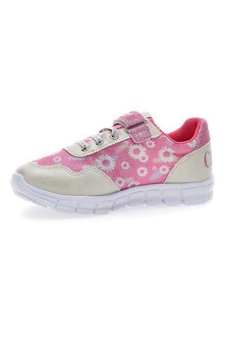 Coveri Ten Girl glitzernde rosa Turnschuhe