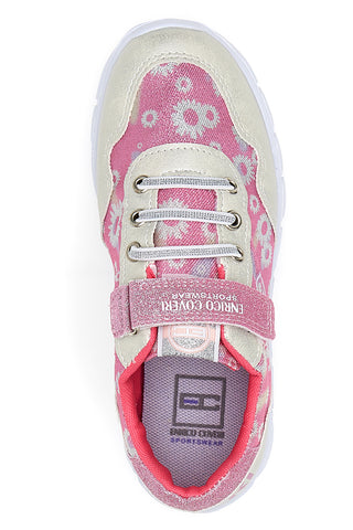 Coveri Ten Girl glitzernde rosa Turnschuhe