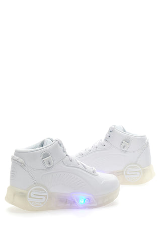 Skechers S-Lights Remix Sneakers mit Lichtern Weiß