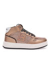 Hohe Sneakers Roségold Laura Biagiotti 8143