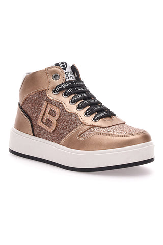 Hohe Sneakers Roségold Laura Biagiotti 8143