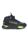 Sneakers Nere e Lime Coveri Adams