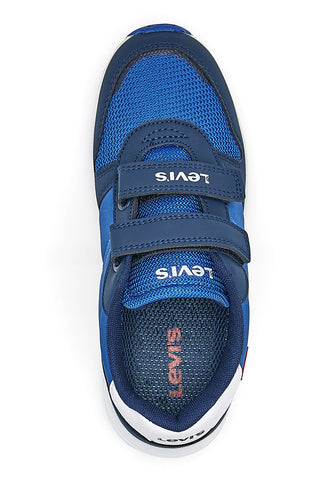 Sneakers con Doppio Strappo Blu Levi's 003