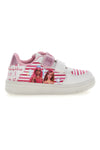 Barbie 5305 Weiße und rosa Turnschuhe