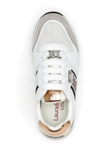 Sneakers Platform Laura Biagiotti 8373 Bianche