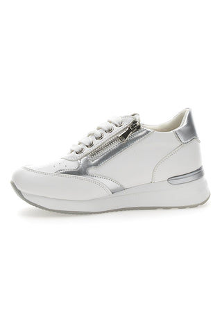 Laura Biagiotti 8480 weiße Plateau-Sneaker