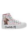 Sneakers Mid Cut Charlotte 7901 Bianche