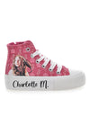 Charlotte 7901 Fuchsia Canvas-Sneaker