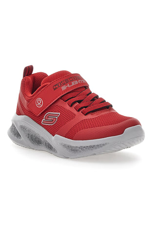 Sneakers con Luci Skechers S Light Rosse