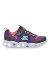 Skechers Twist Bright 2.0 Sneakers mit Lichtern Schwarz-Fuchsia