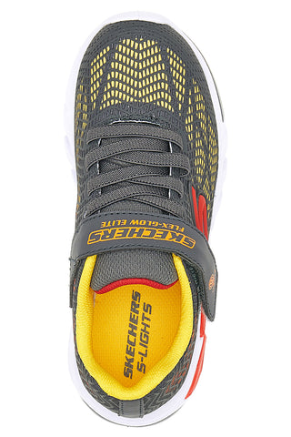 Skechers S Light Flex Glow Elite Vorlo Graue Turnschuhe