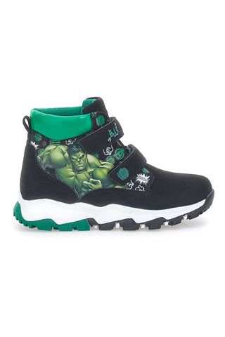 Disney Avengers Hulk Schwarze hohe Sneakers 1010105