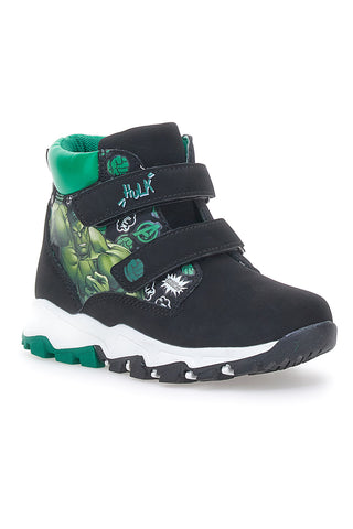 Disney Avengers Hulk Schwarze hohe Sneakers 1010105