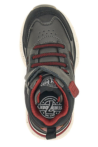 Sevenoaks Graue Mid-Cut-Sneaker 19197027