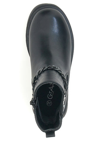 Schwarze Chelsea-Stiefel Danke 20336006