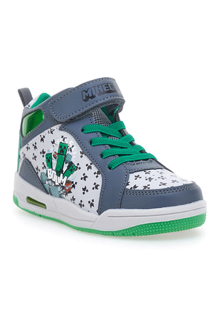 Sneakers Verdi Mid Cut Minecraft 4835