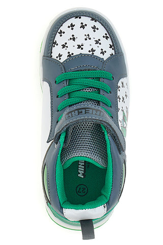 Minecraft 4835 Mid Cut Grüne Turnschuhe