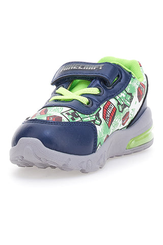 Sneakers Blu e Verdi Minecraft 7418