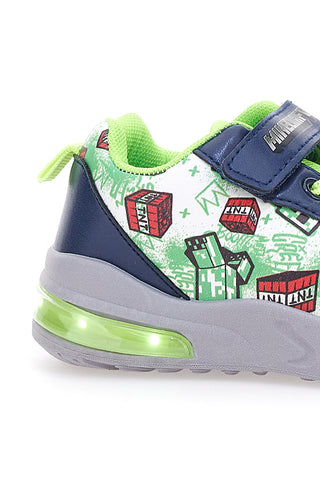 Sneakers Blu e Verdi Minecraft 7418