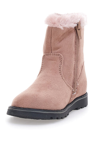 Stiefeletten mit rosa Fell Danke 13839
