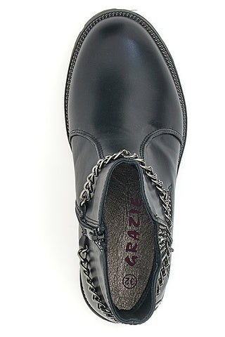 Schwarze Chelsea-Stiefel Danke 14230