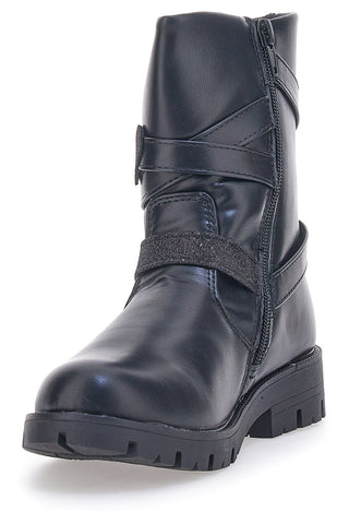 Schwarze Stiefeletten Danke 14226