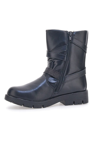 Schwarze Stiefeletten Danke 14226