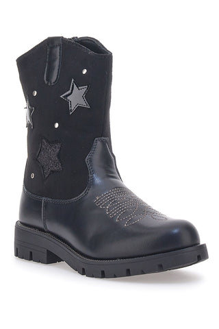 Schwarze Stiefeletten Danke 23007