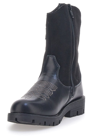 Schwarze Stiefeletten Danke 23007