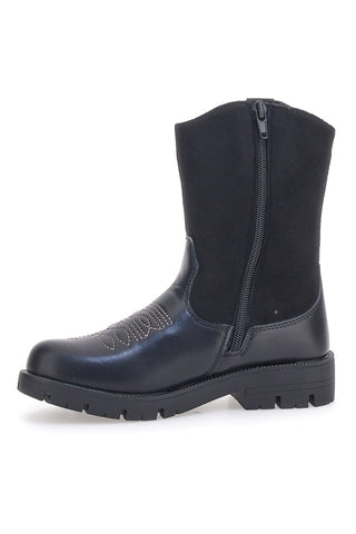 Schwarze Stiefeletten Danke 23007