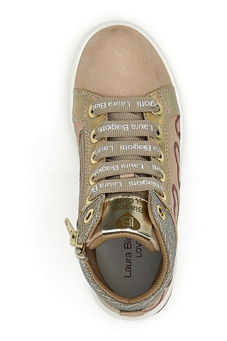 Mittelhohe rosa Sneakers Laura Biagiotti 15545