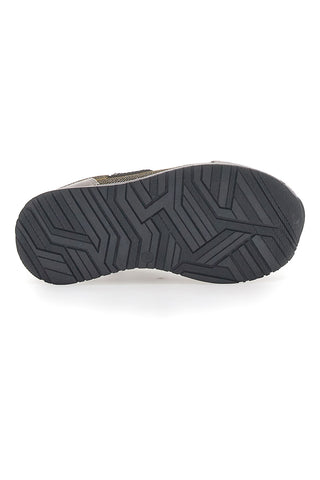 Laura Biagiotti 8711 Taupefarbene Glitzer-Sneaker
