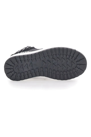 Laura Biagiotti Schwarze mittelhohe Sneakers 15546