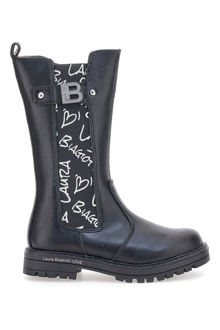 Schwarze Chelsea-Stiefel Laura Biagiotti 8644