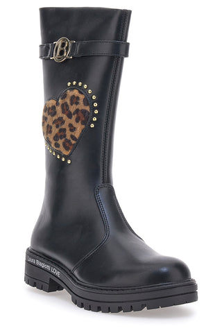 Schwarze Stiefel Laura Biagiotti 8661