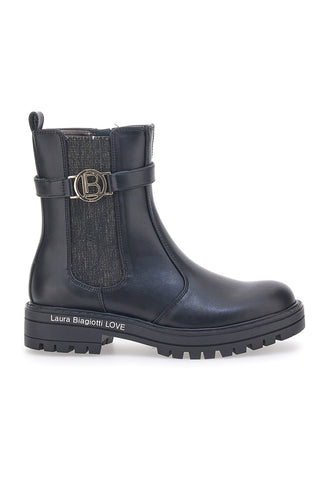 Chelsea-Stiefel Schwarz Laura Biagiotti 8632