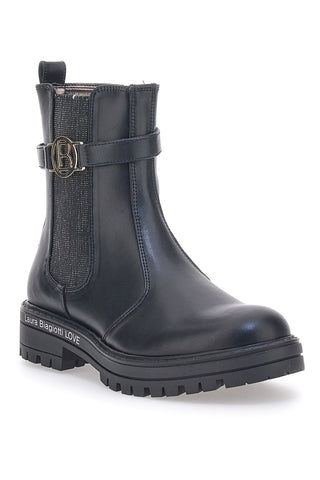Stivaletti Chelsea Boots Neri Laura Biagiotti 8632
