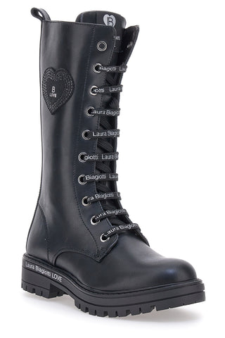 Kampfstiefel Schwarz Laura Biagiotti 8611